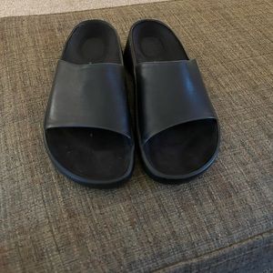 Tatami (by Birkenstock) black leather sandals, 42